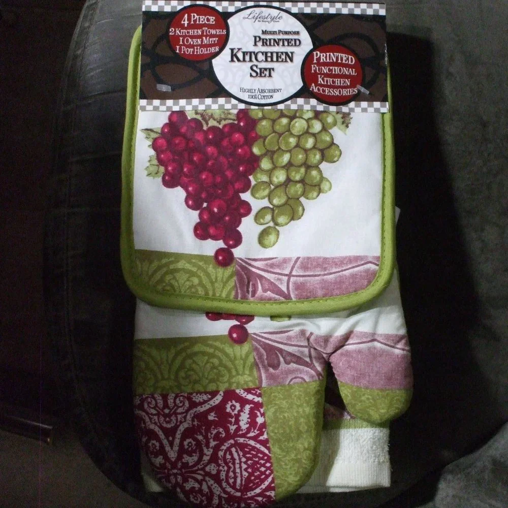 Grapes Kitchen Set - Picture 1 of 2